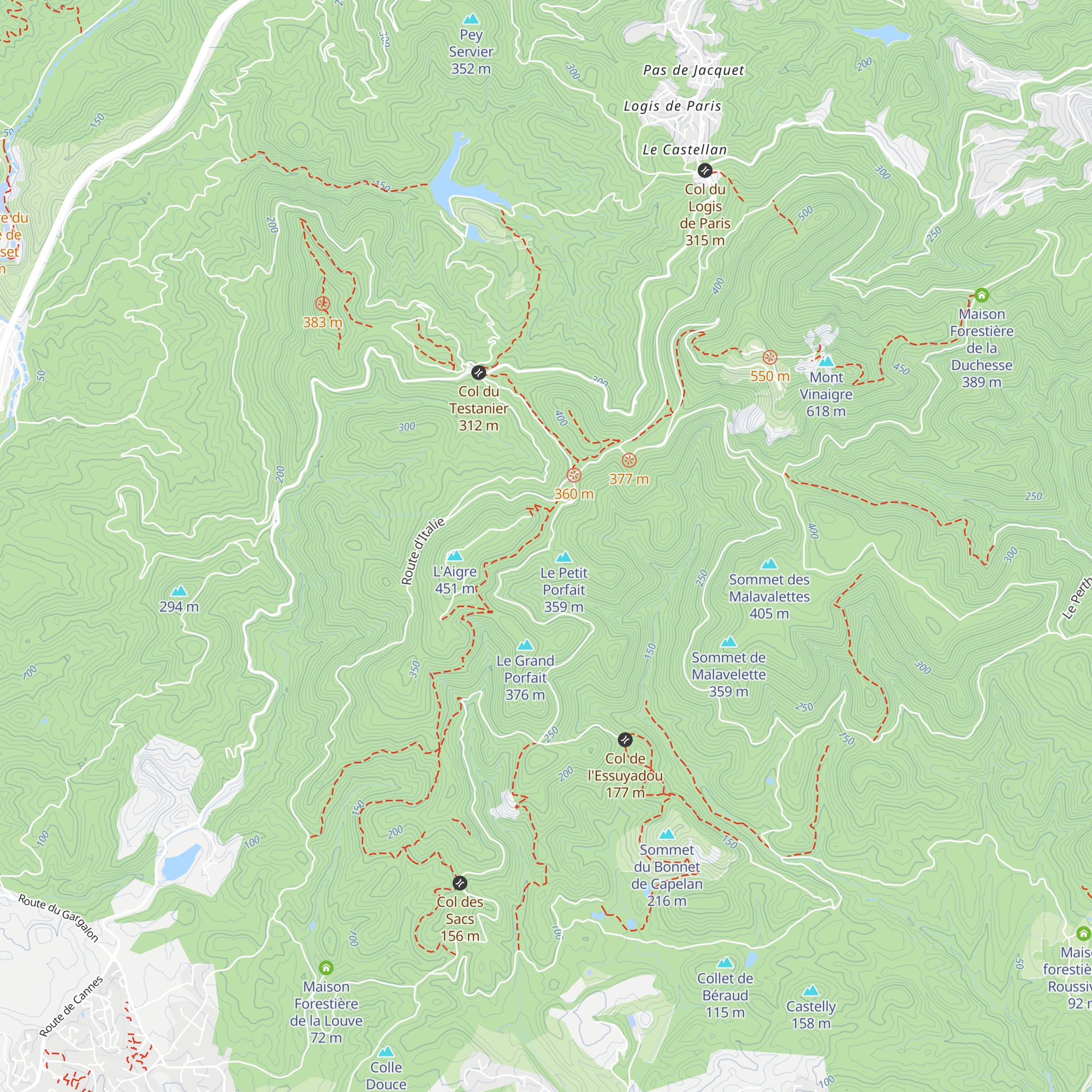 Cantine du Porfait map