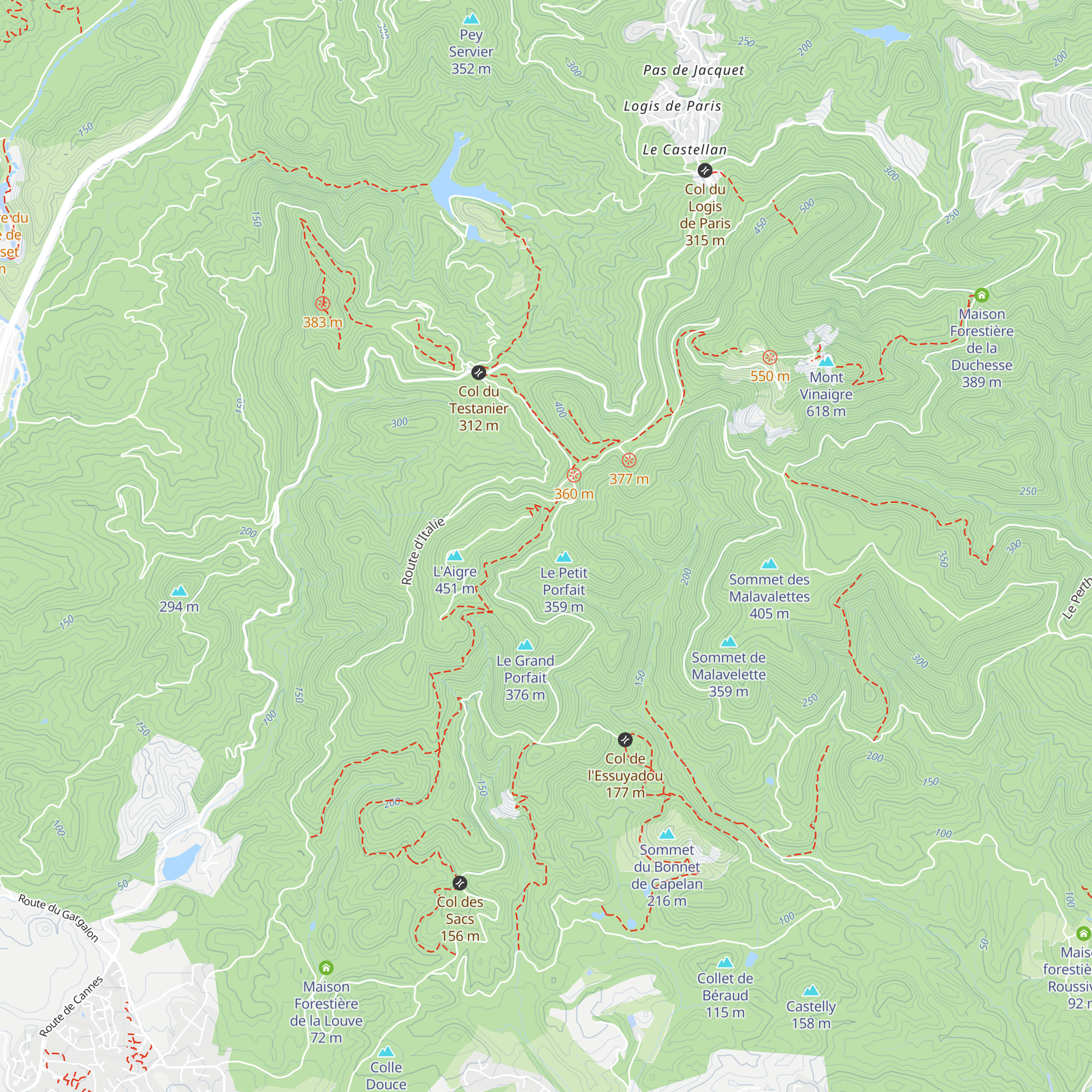 Cantine du Porfait map