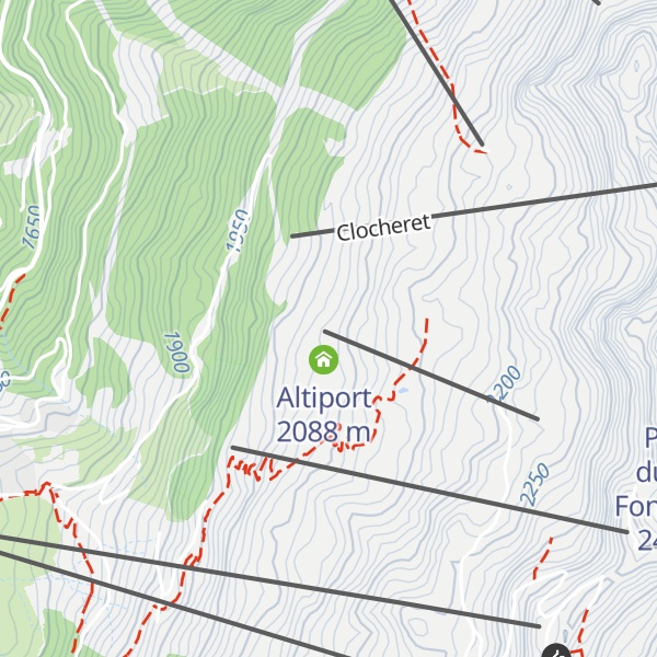 Map of Vigie TKE2 Snow Park