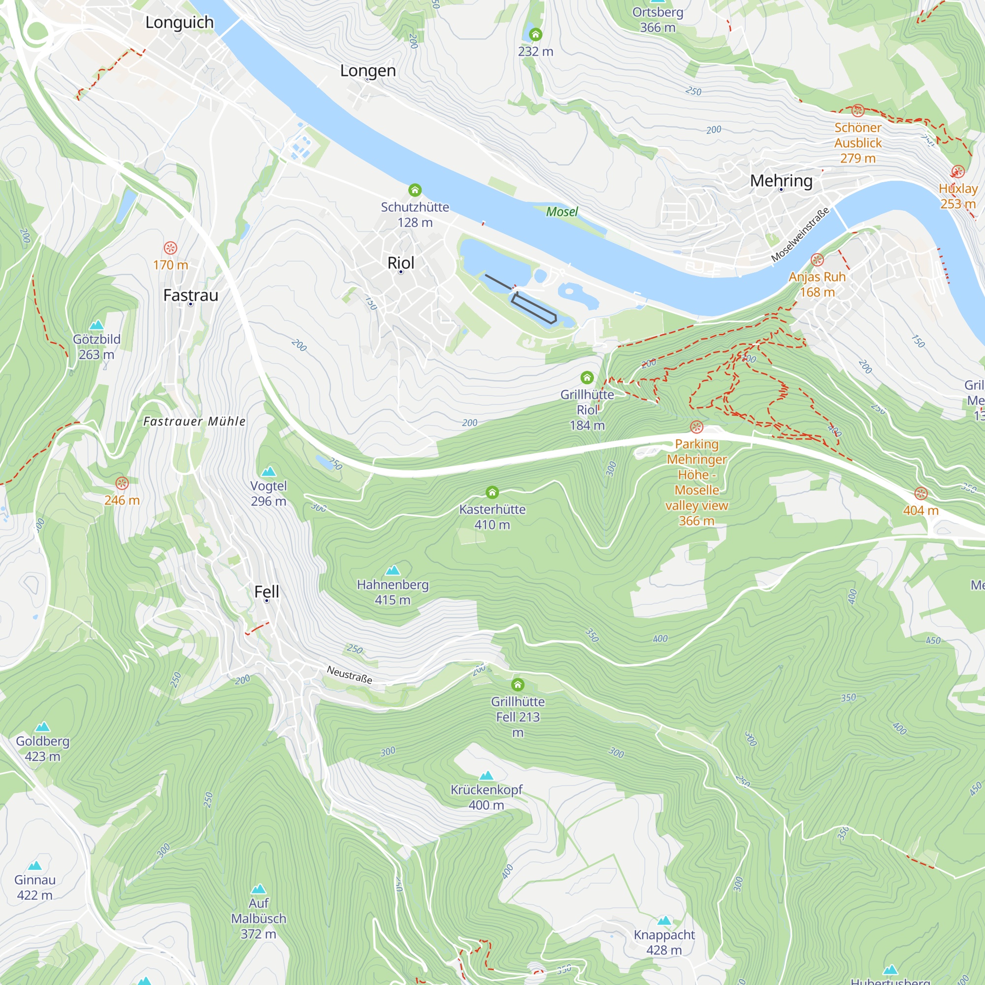 Kasterhütte map