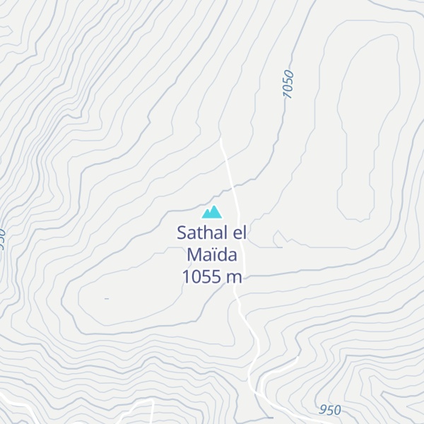 Map of Sathal el Maïda