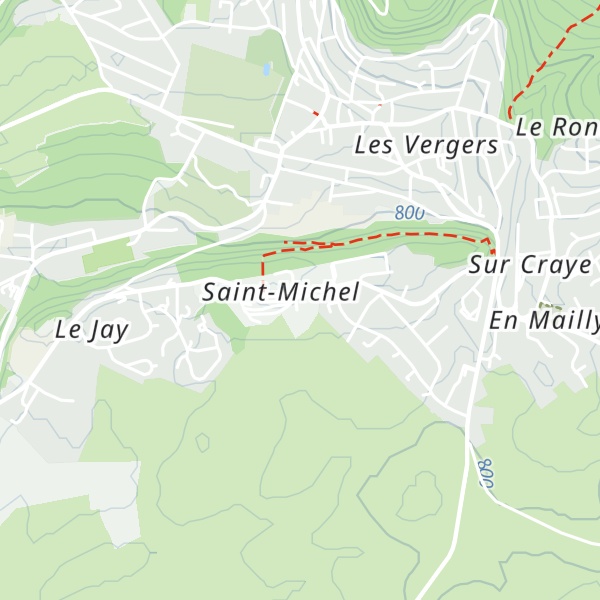 Map of Gîte d'accueil