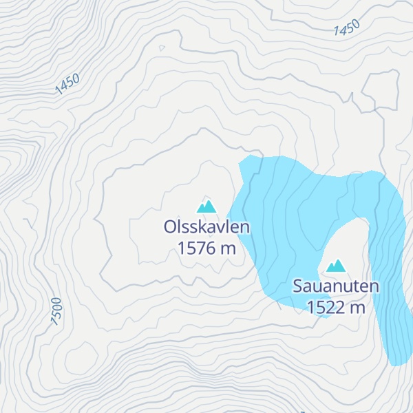 Map of Olsskavlen