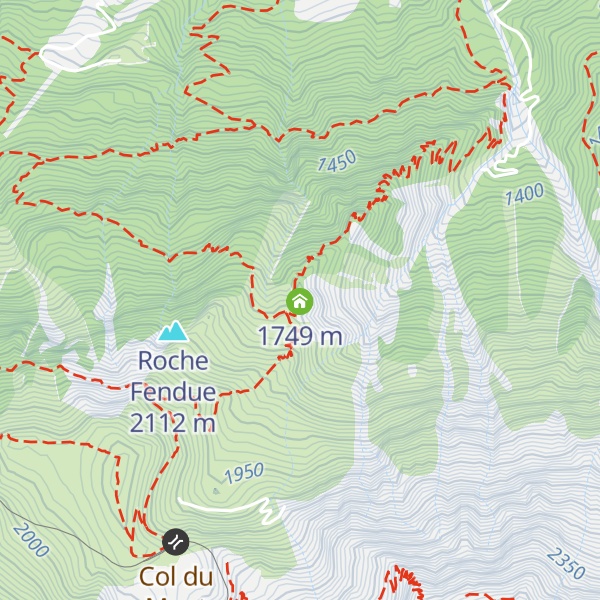 Map of Baraque forestière des Arandellys