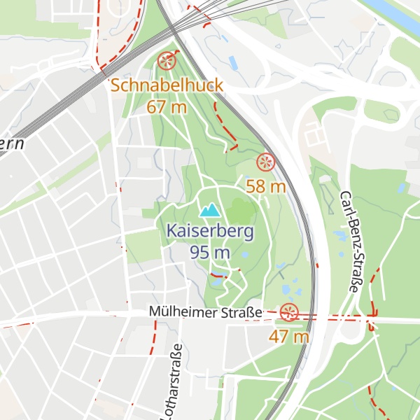 Map of Kaiserberg