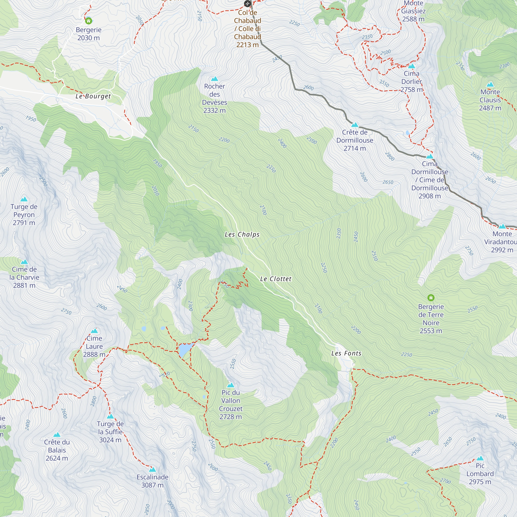 La Taque map