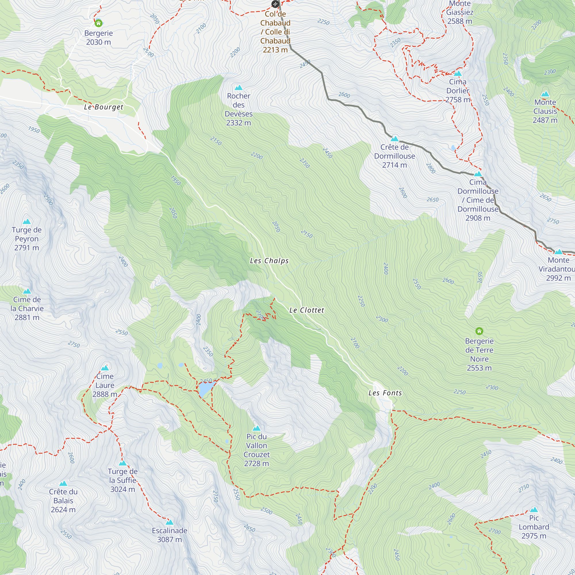 La Taque map