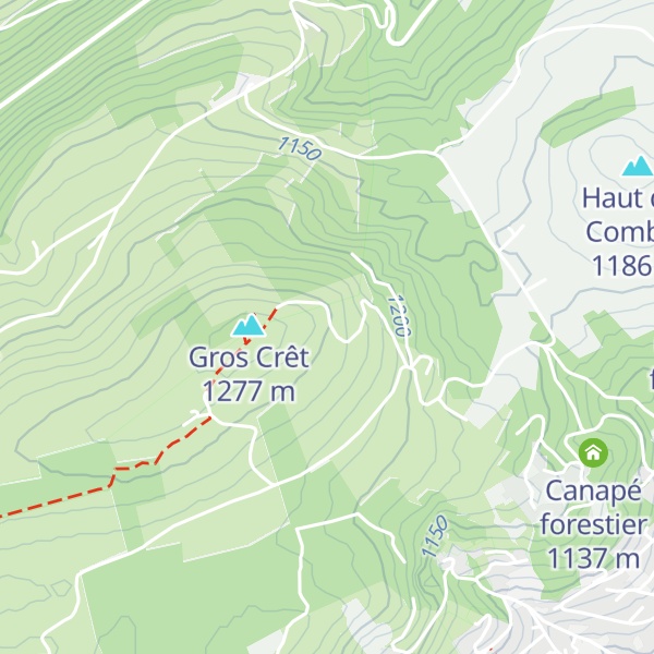 Map of Chalet Aster