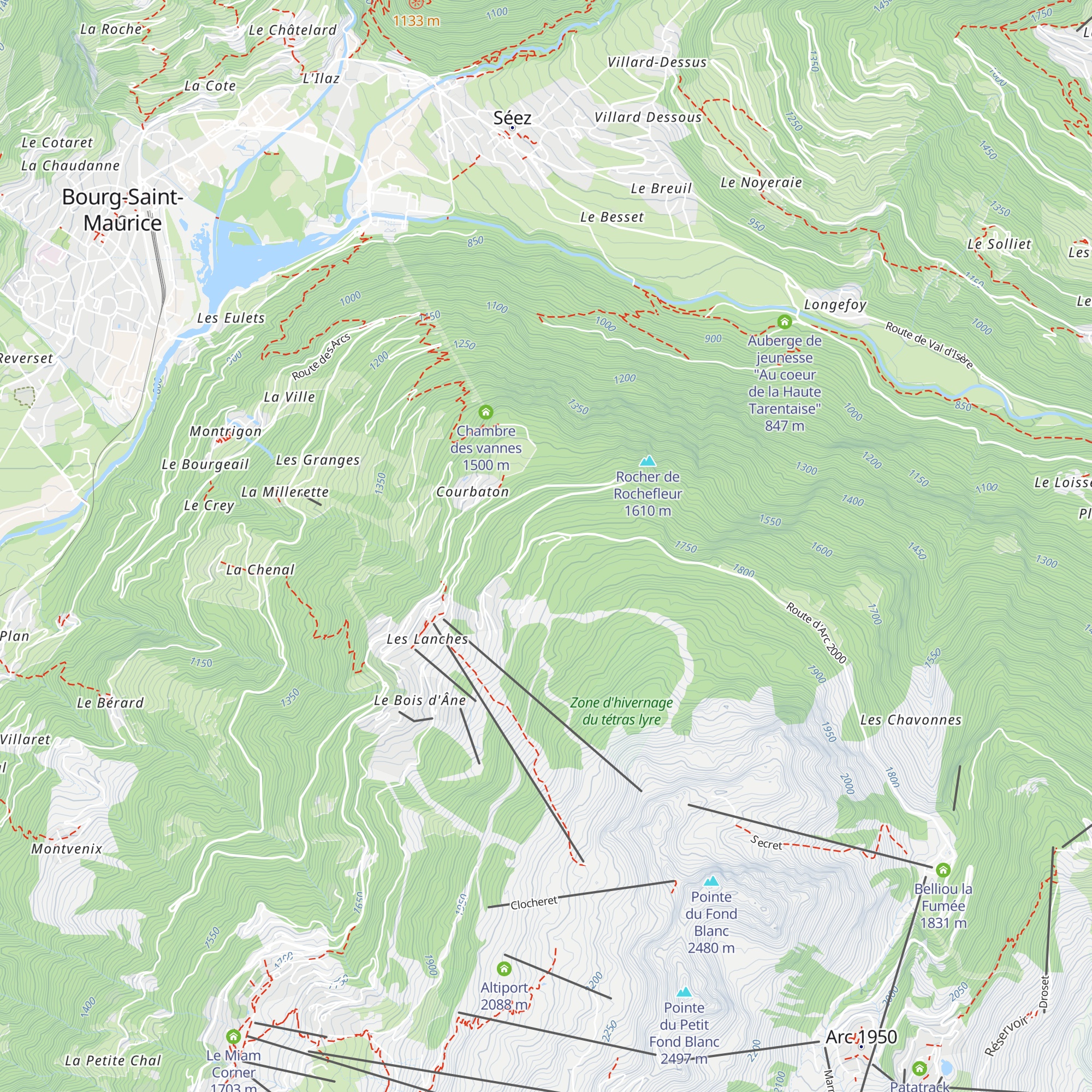 Centre Technique des Deux Têtes (CT2T) ADS map