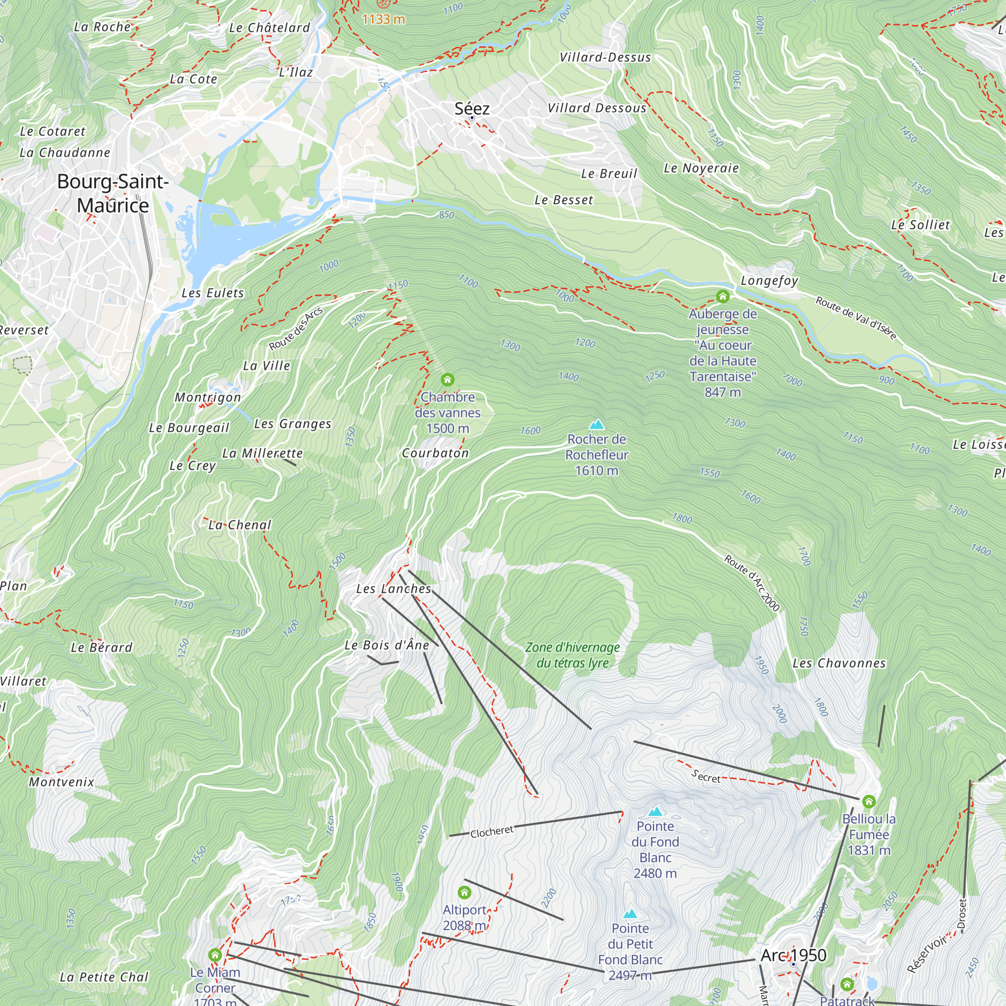 Centre Technique des Deux Têtes (CT2T) ADS map