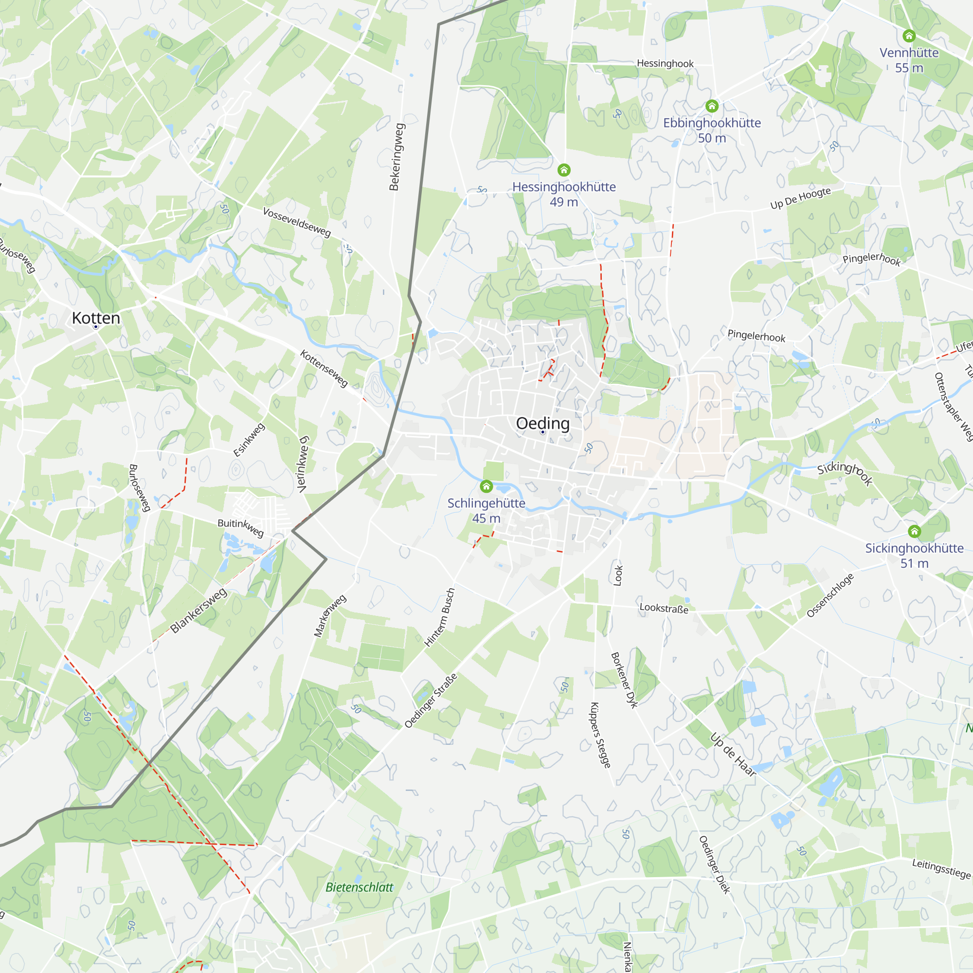 Schlingehütte map