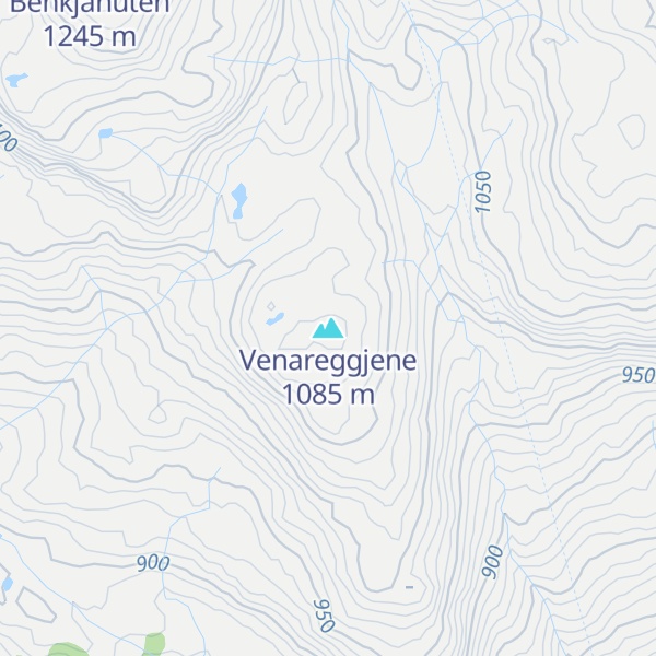 Map of Venareggjene