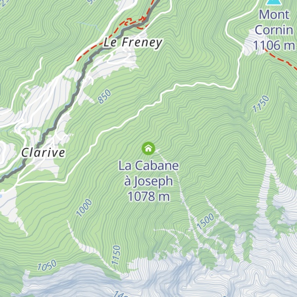 Map of La Cabane à Joseph