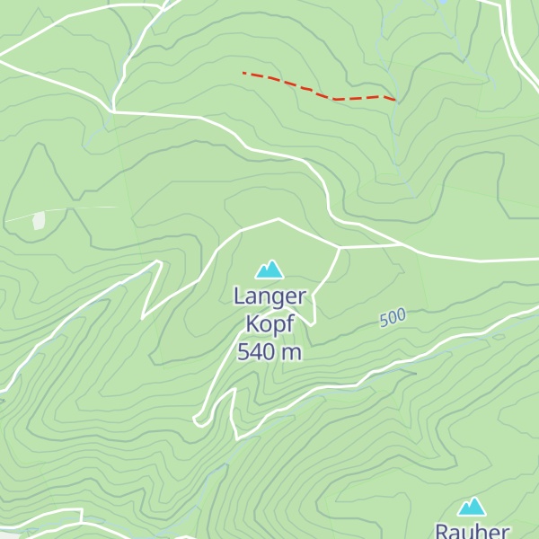 Map of Langer Kopf