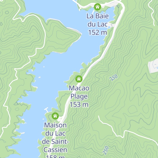 Map of Macao Plage