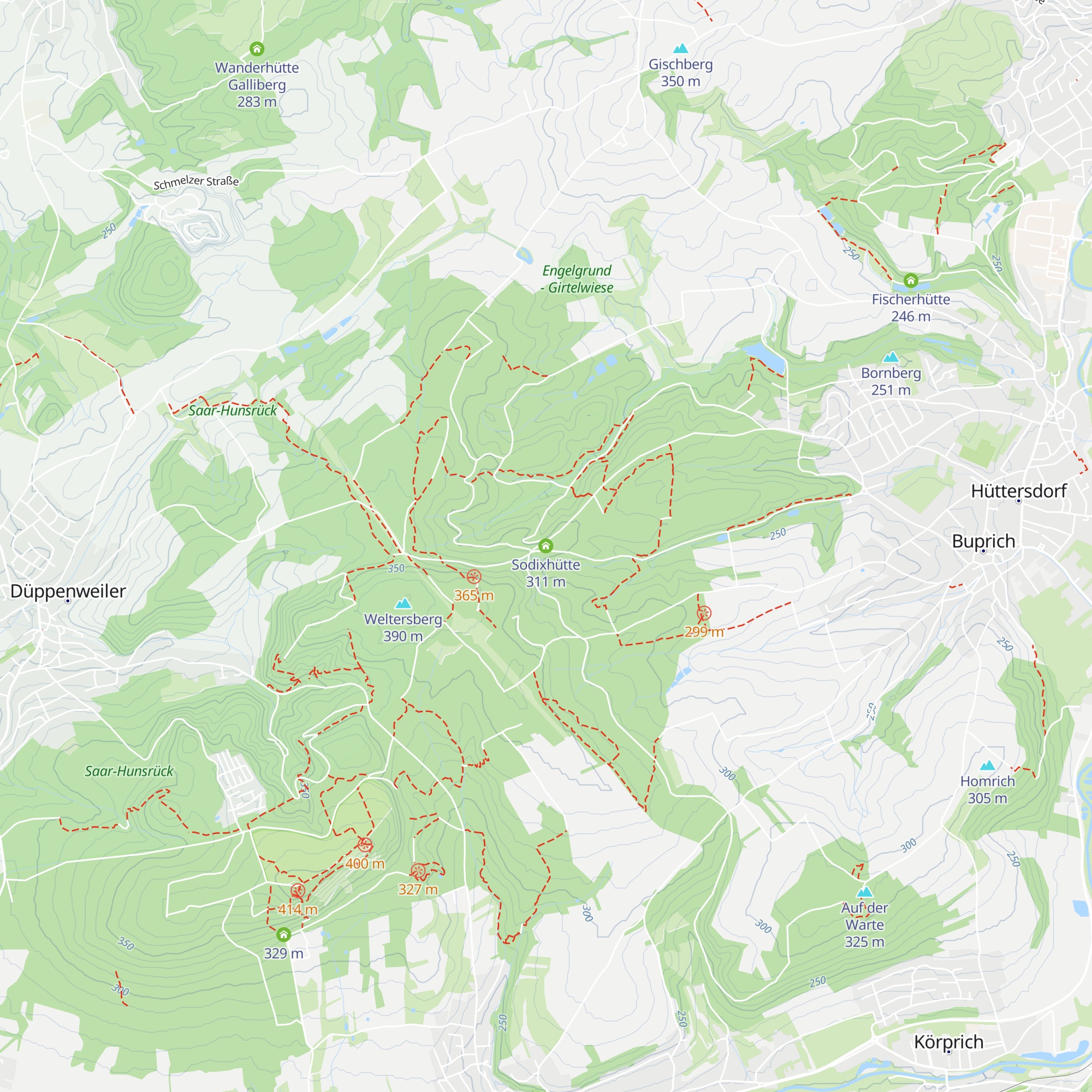 Sodixhütte map