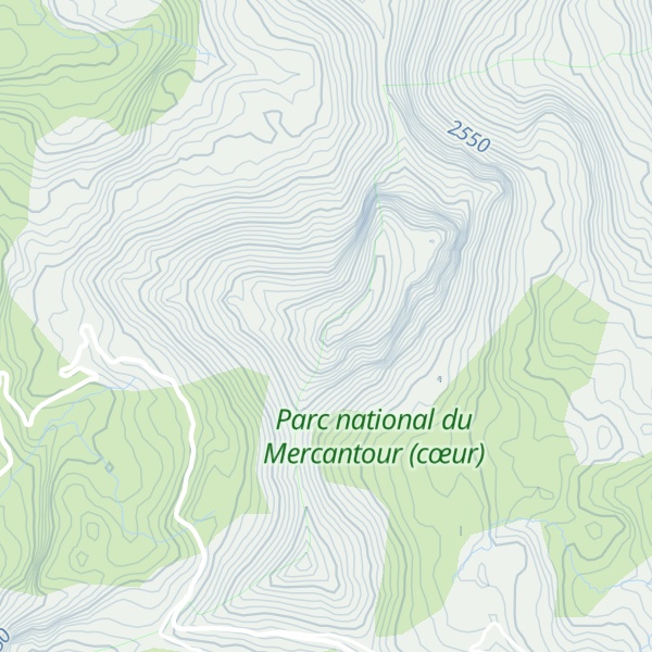 Map of Le Mourre Haut