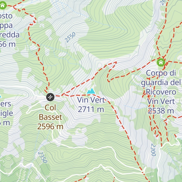 Map of Vin Vert