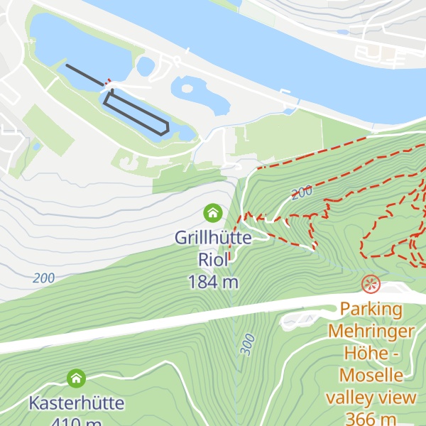 Map of Grillhütte Riol
