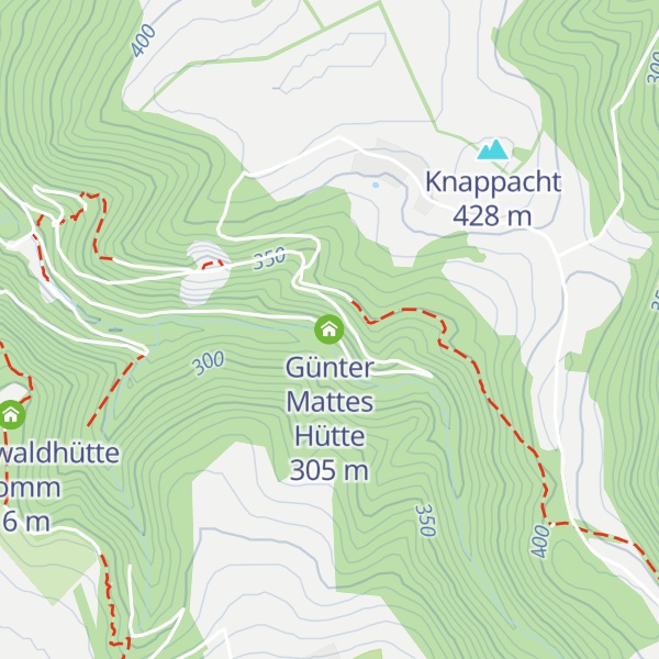 Map of Günter Mattes Hütte