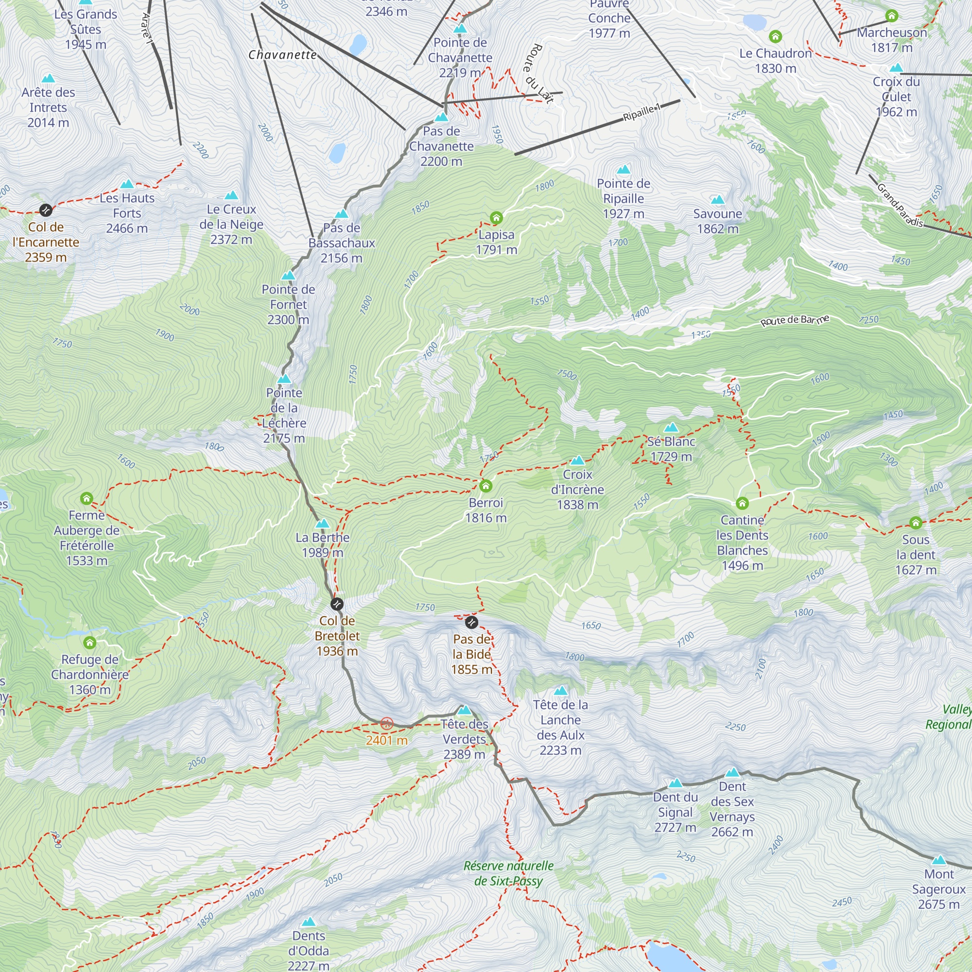 Berroi map