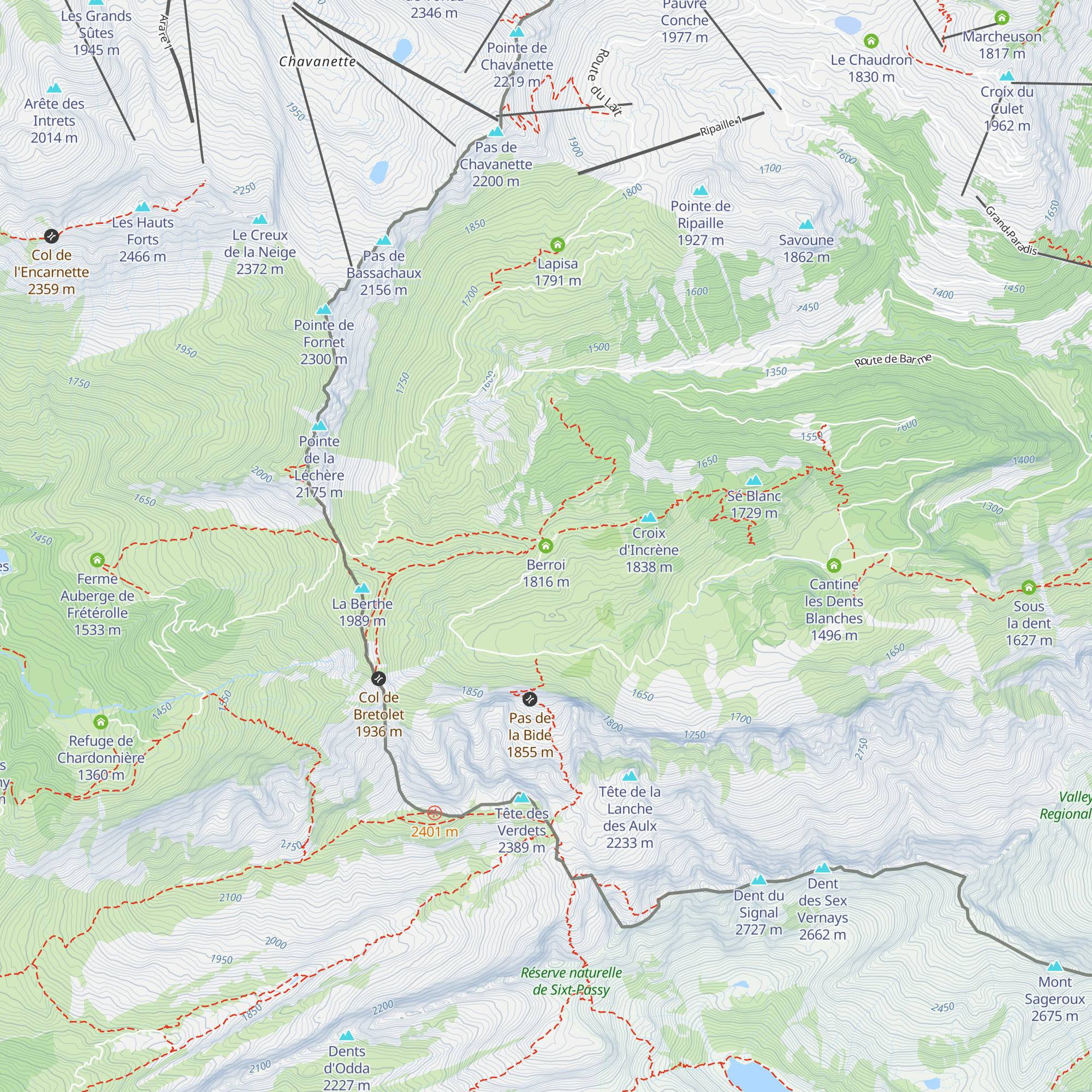 Berroi map