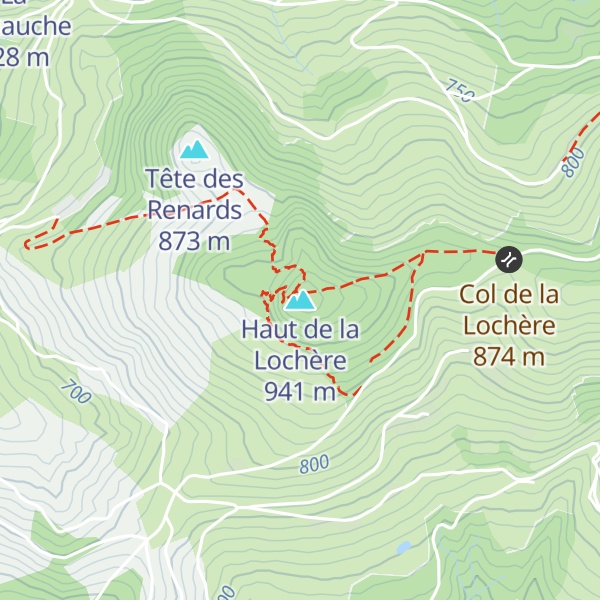 Map of Haut de la Lochère