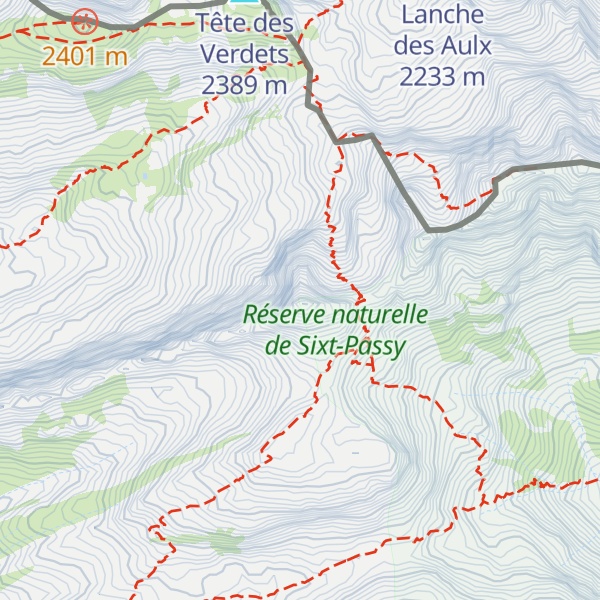 Map of Corne au Taureau