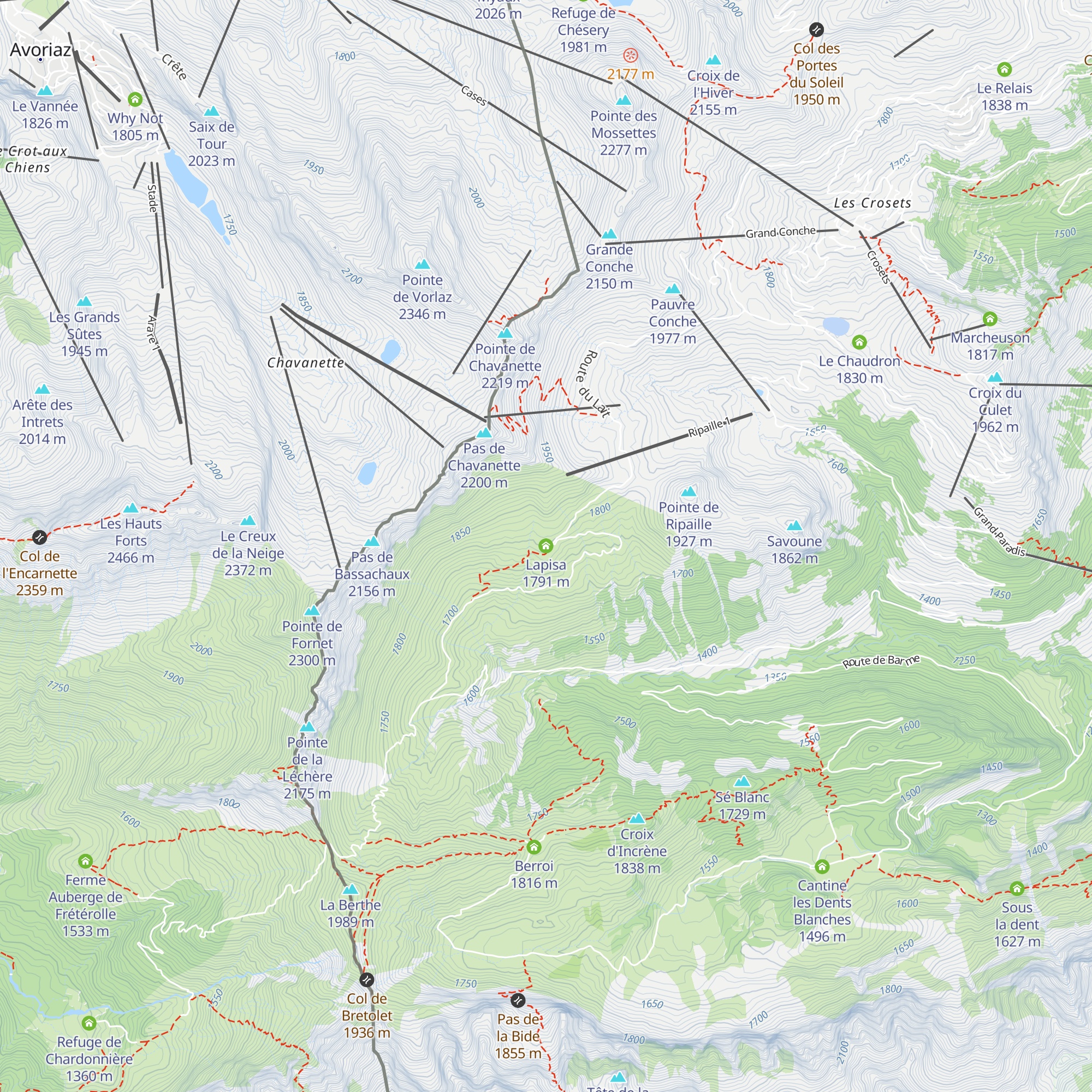 Lapisa map