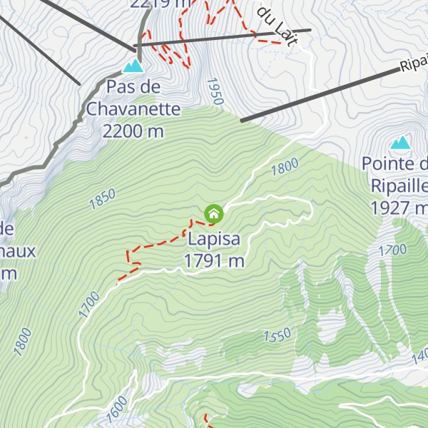 Map of Lapisa