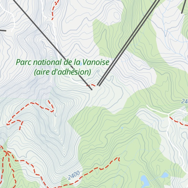 Map of La Crèche