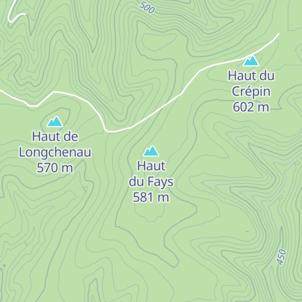 Map of Haut du Fays