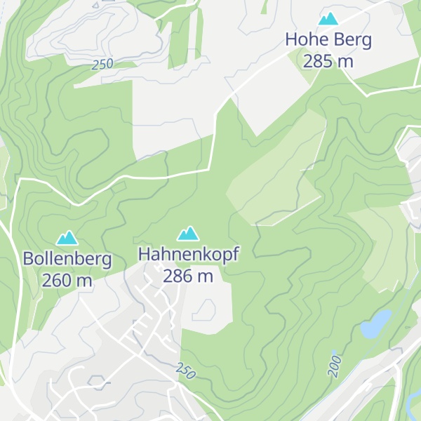 Map of Diehls Hütte