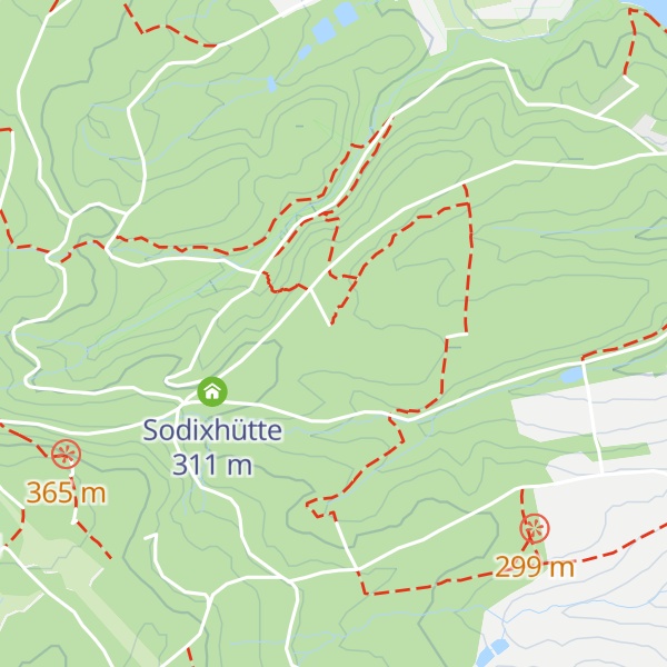 Map of TLH-Hütte