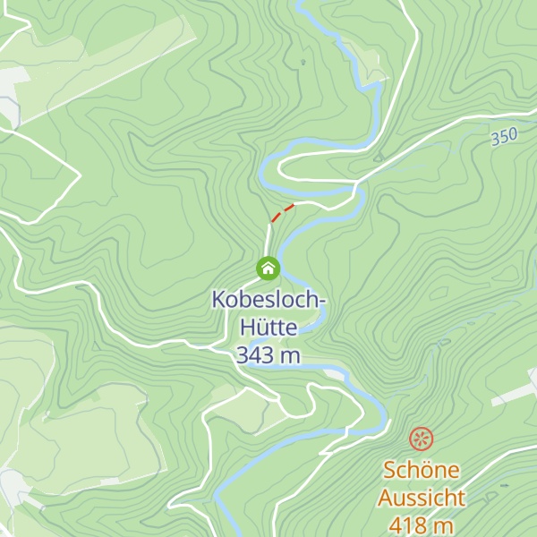 Map of Kobesloch-Hütte