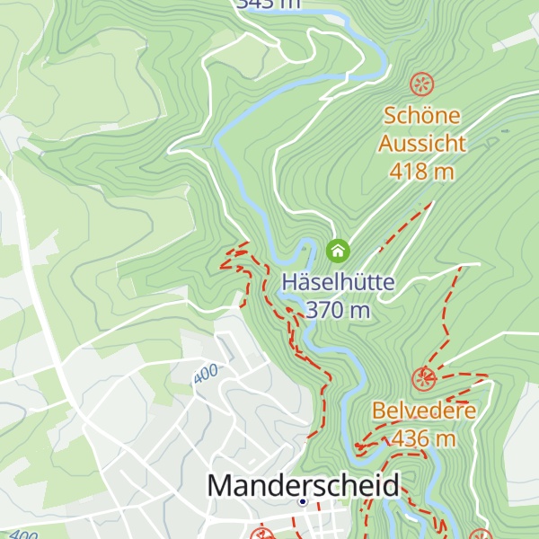 Map of Rulandhütte