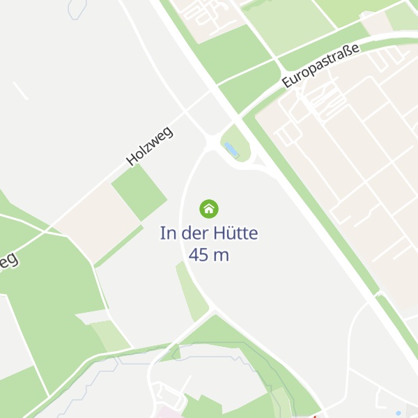 Map of In der Hütte