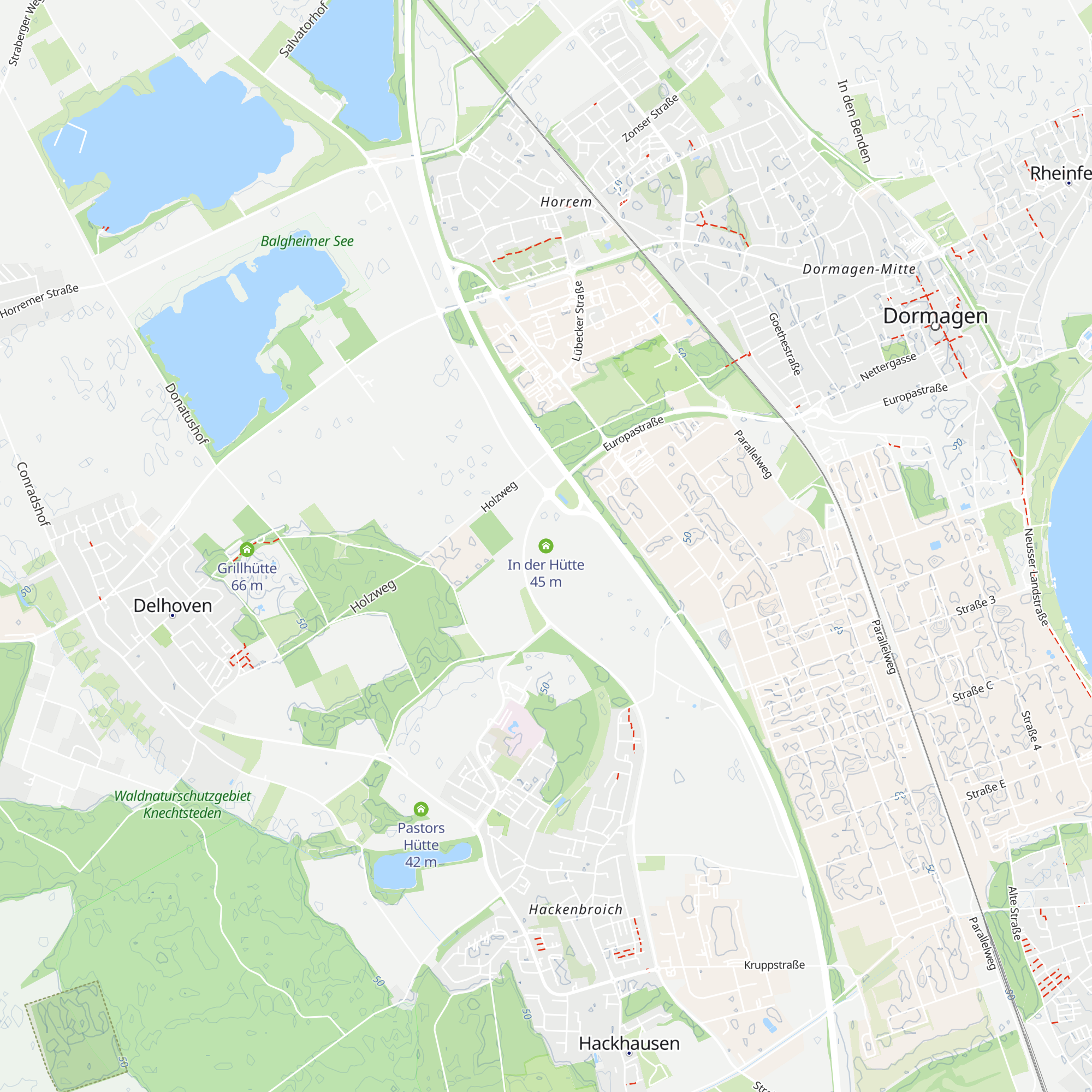 In der Hütte map