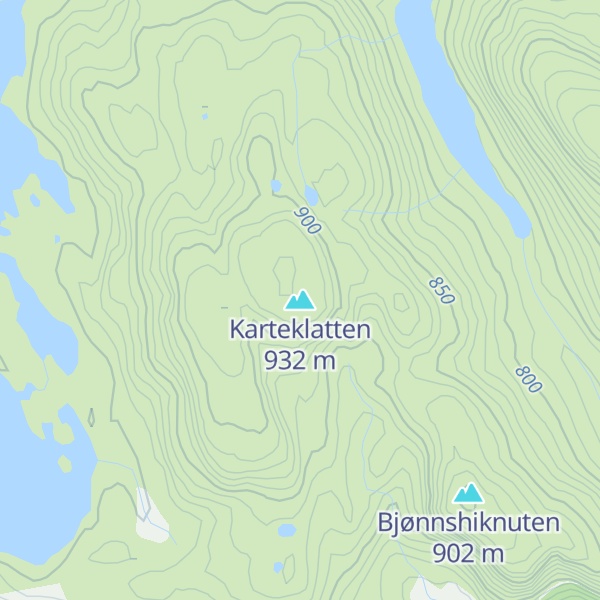 Map of Karteklatten