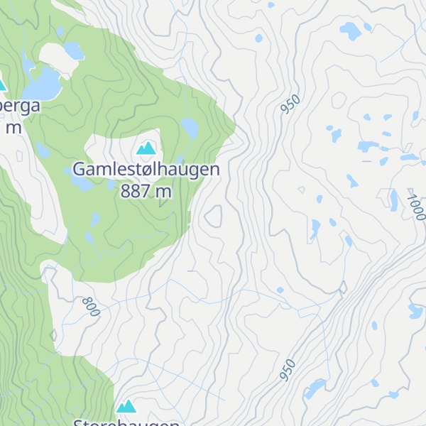 Map of Austerhaugen