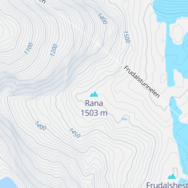Map of Rana