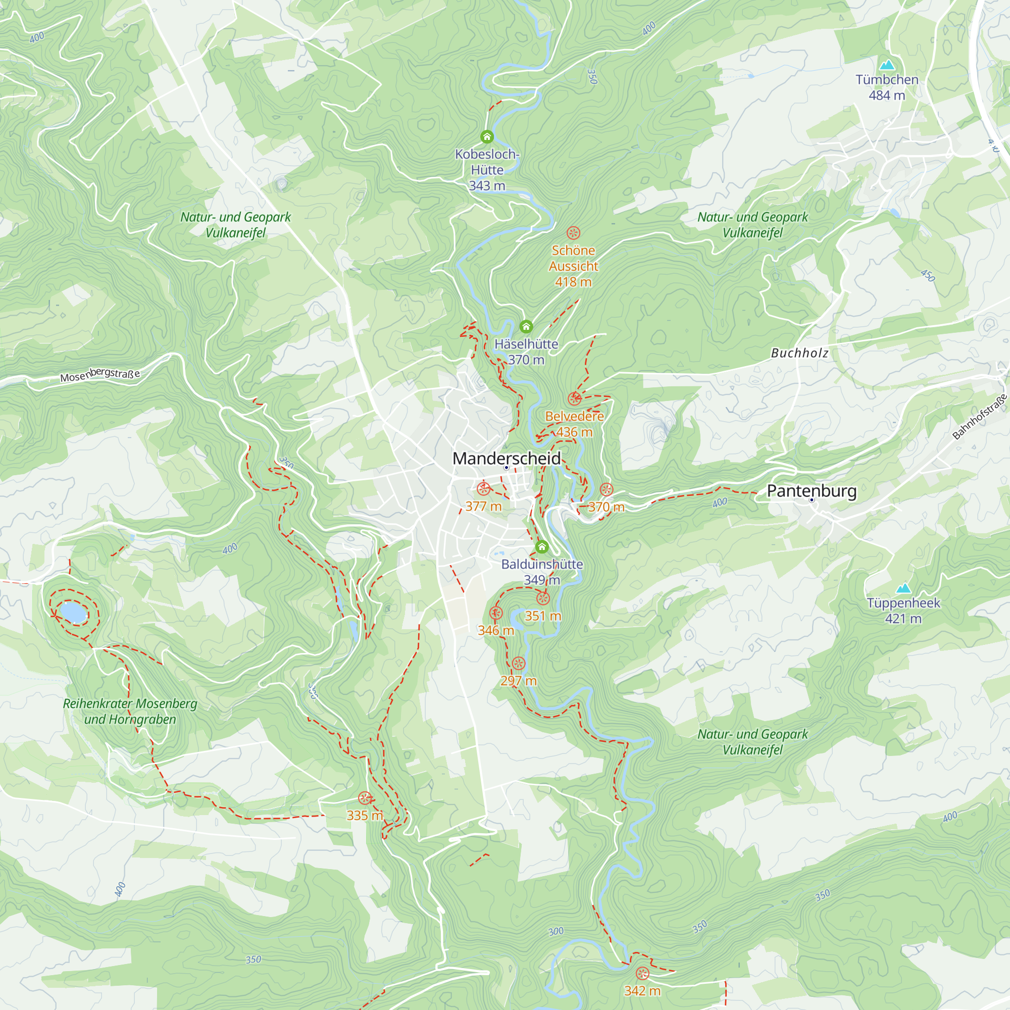 Tourist-Information map