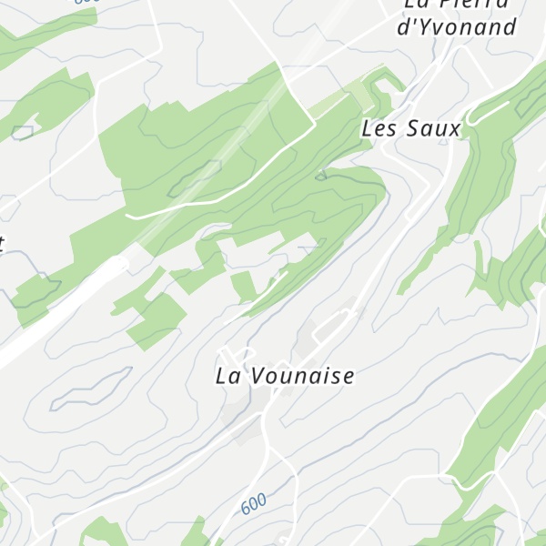 Map of Refuge de la Vounaise