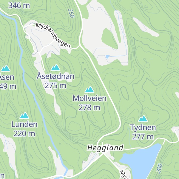 Map of Mollveien