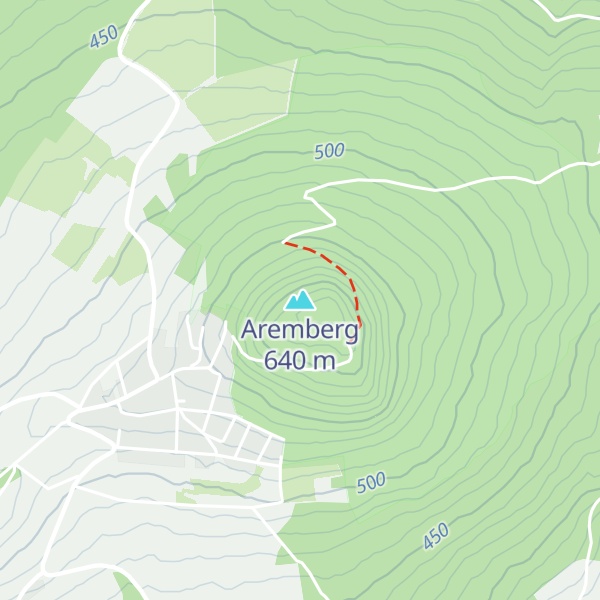 Map of Aremberg