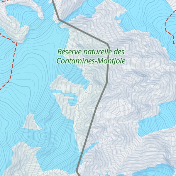 Map of Tête Carrée