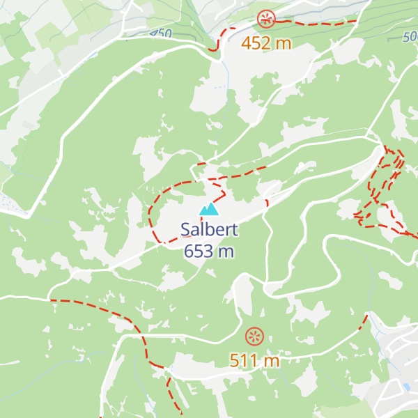 Map of Salbert