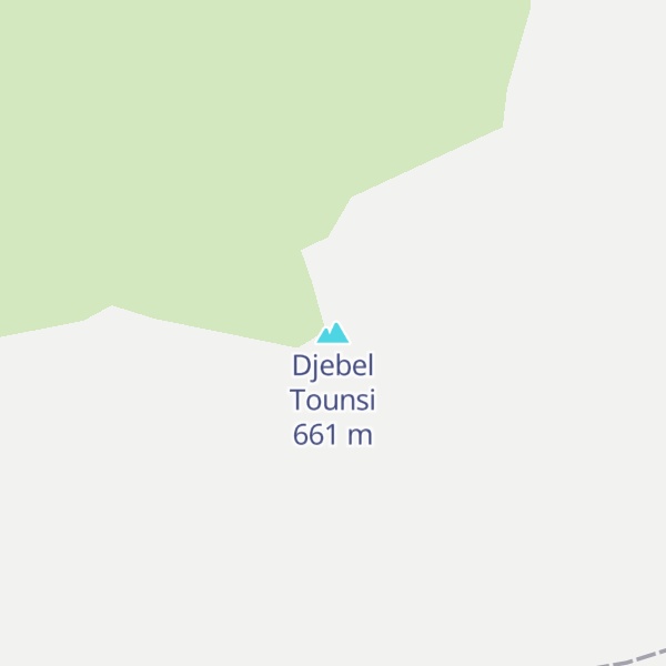 Map of Djebel Tounsi