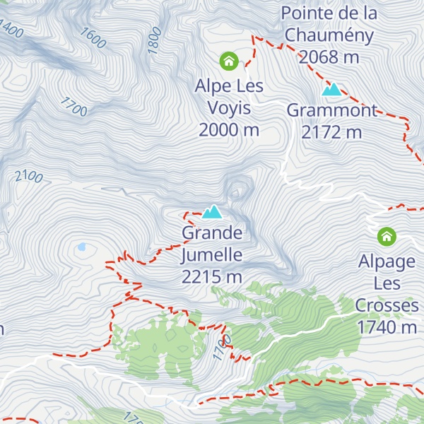 Map of Grande Jumelle