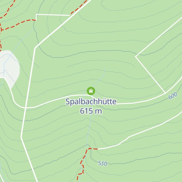 Map of Spalbachhütte